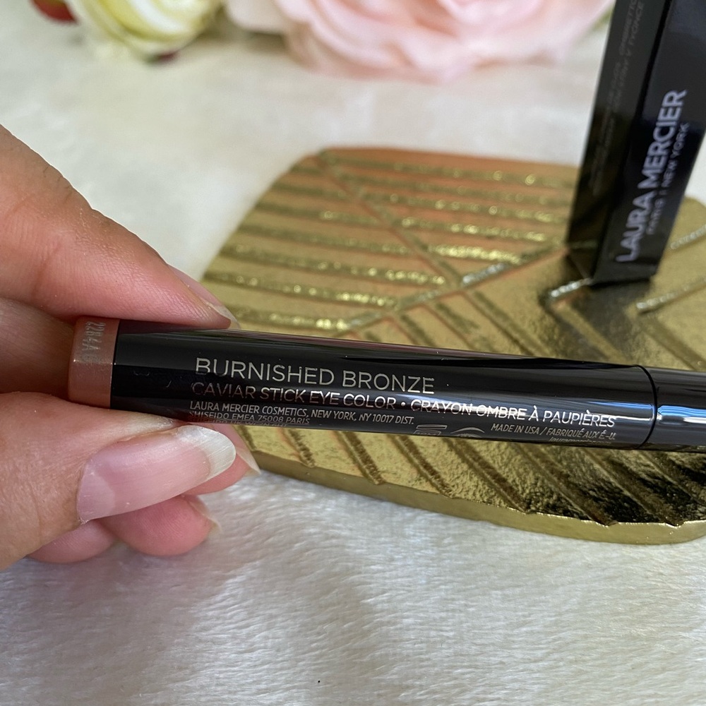 Laura Mercier Caviar Stick Eye Color Burnished Bronze 1.64g/0.05oz - Picture 5 of 5